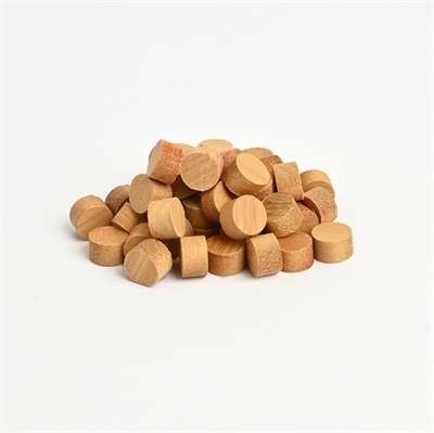 Ø15 Tatajuba pluggar 600 st.